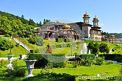 Slanic Moldova Stock Photo