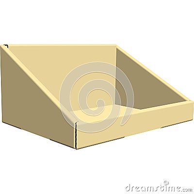 Slanted Tray Stock Photo