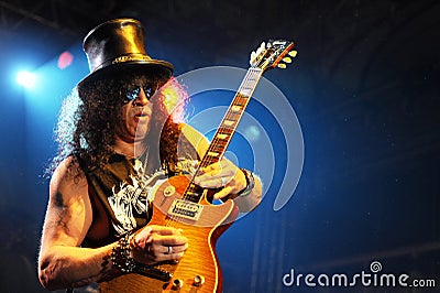 Slash Editorial Stock Photo