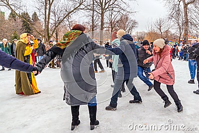 Slavic games Editorial Stock Photo