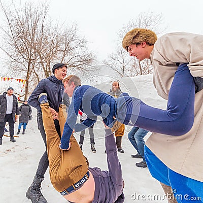 Slavic games Editorial Stock Photo