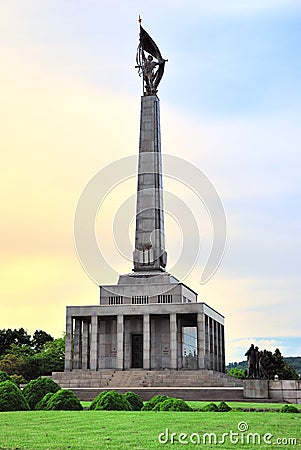 Slavin memorial Bratislava Stock Photo