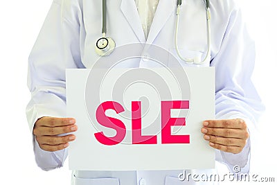 SLE disease Stock Photo