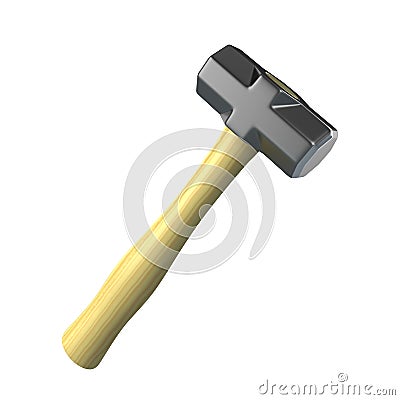 Sledge hammer Stock Photo