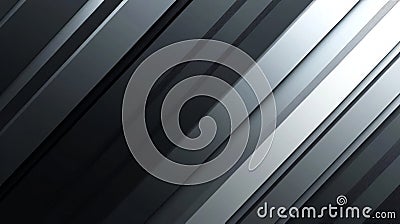 Sleek Gradient Abstract Background with Diagonal Lines and Shadows Stock Photo