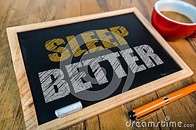 Sleep better Stock Photo