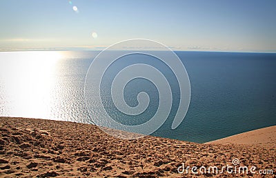 Sleeping Bear Dunes Stock Photo