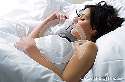 Sleeping Beauty Stock Photo