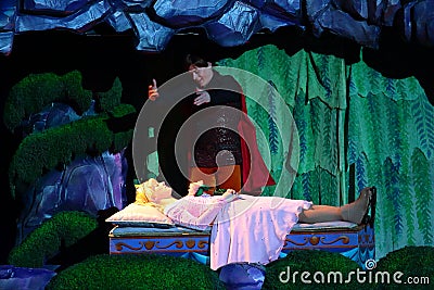 Sleeping Beauty and Prince Editorial Stock Photo