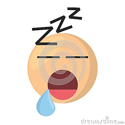 sleeping emoticon cartoon icon Cartoon Illustration