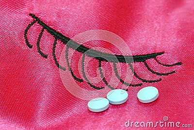 Sleeping pills Stock Photo