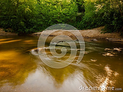 Sleeping River Stock Photo