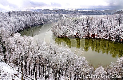 Sleeping river Stock Photo