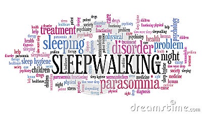 Sleepwalking Stock Photo