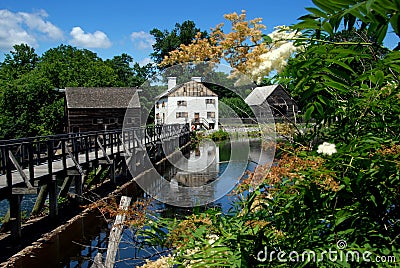 Sleepy Hollow, NY: Philipsburg Manor Stock Photo