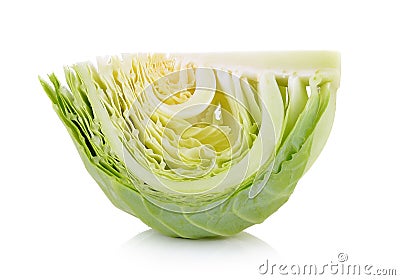 Slice cabbage Stock Photo