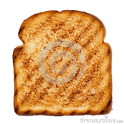 Slice of grilled bread Stock Photo