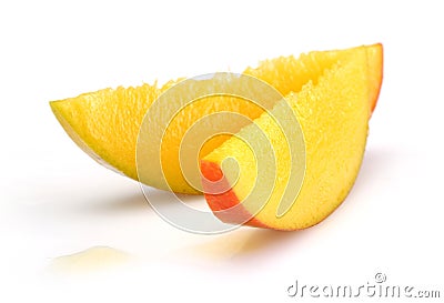 Slice Mango Stock Photo