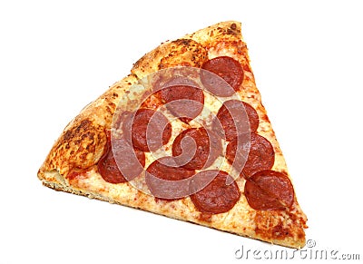 Slice of Pizza Stock Photo