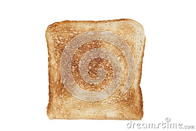 Slice of tast bread Stock Photo