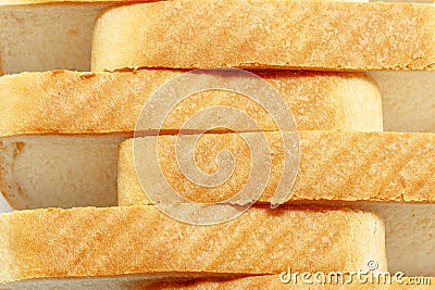 Sliced bread as a background. Stock Photo
