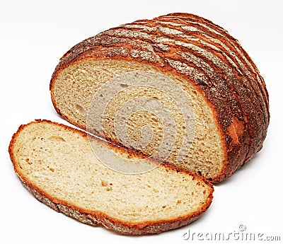 Sliced bread Stock Photo