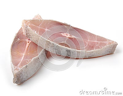 Sliced fish Stock Photo