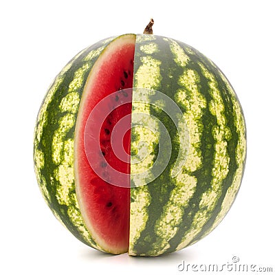 Sliced ripe watermelon Stock Photo