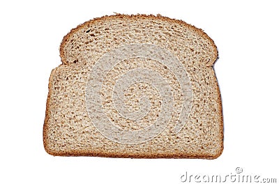 Sliced of whole wheat bread Stock Photo