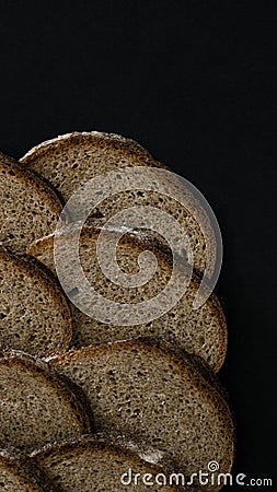 slicing bread Stock Photo