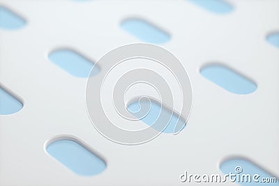 Slide switch and touch button, science and technology, 3d rendering Stock Photo