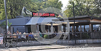 The Slider Inn Memphis, TN Editorial Stock Photo
