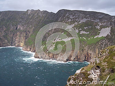 Slieve League, Cliffs of Bunglass, Ireland Stock Photo
