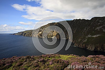 Slieve League cliffs Editorial Stock Photo