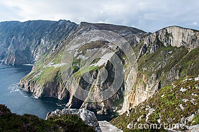 Slieve league, Ireland Stock Photo