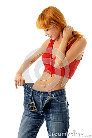 Slim Stock Photo