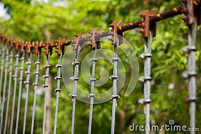 Sling Bridge Stock Photo