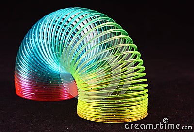 Slinky Toy Editorial Stock Photo