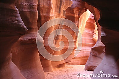 Slot canyon Stock Photo