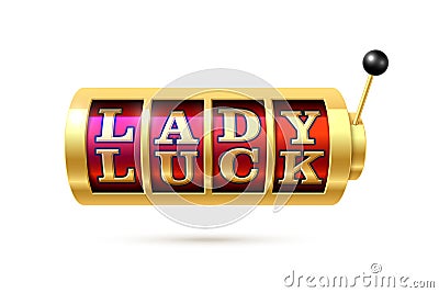 Lady Luck Vector Illustration