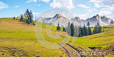 slovakia countryside in summertime Stock Photo