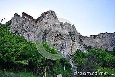Slovakia`s largest castle, historical centre, UNESCO World Heritage monument, SpiÅ¡ Castle Stock Photo
