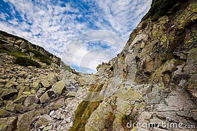 Slovakian Velka Studena Dolina Tatra Stock Photo