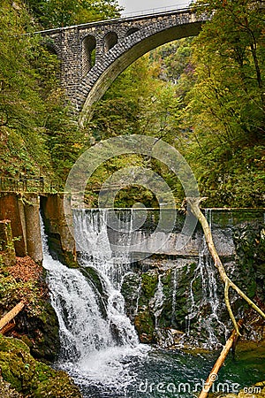 Slovenia, Vintgar Gorge Stock Photo