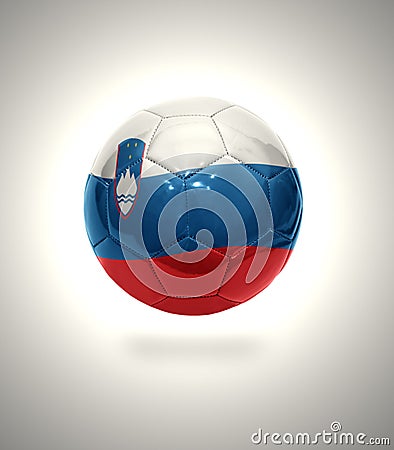 Slovenian Football Stock Photo