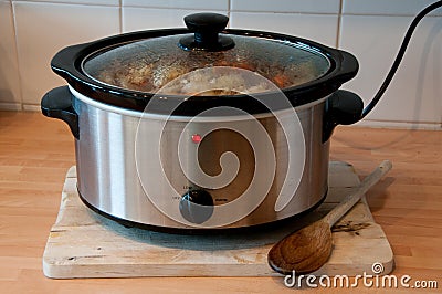 Slow Cooker Stock Photo