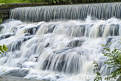 Slow motion Waterfall Stock Photo