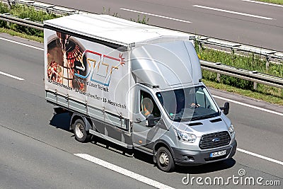 SLT Ford Transit Editorial Stock Photo