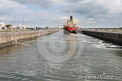 Sluice Stock Photo