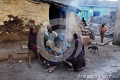 Slum Area Editorial Stock Photo